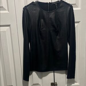 Black Long Sleeve Women's Top